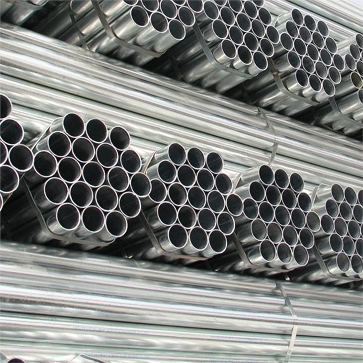 ERW Steel Pipes With ASTM A53 API 5L Gr B Carbon Steel