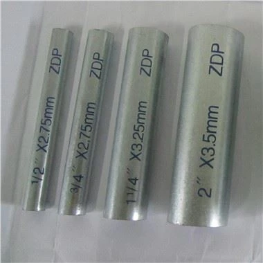 ASTM Hot Dip Galvanized Coating Round Tube Welded Gi Iron Steel Pipe Price for Building Structure